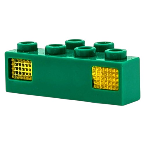 Lego parte verde con - verde, luci