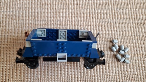 Lego city train 7898 - my, blu
